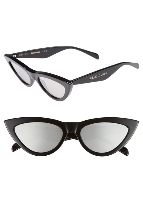 celine cat eye sunglasses sale|Celine 56mm cat eye sunglasses.